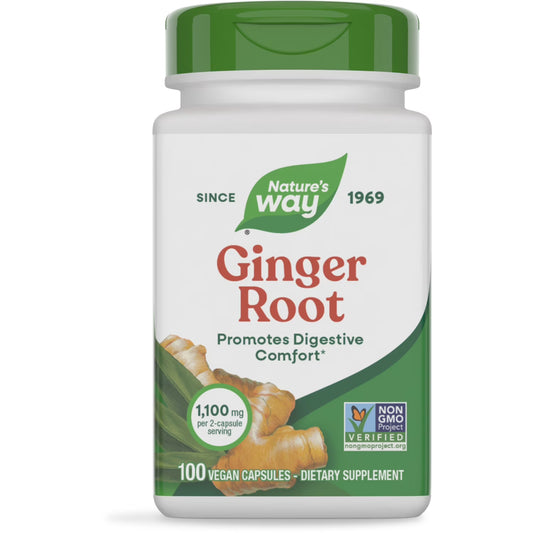 Raíz de Jengibre 1100 mg - Nature's Way