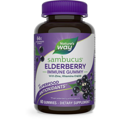 Sambucus Elderberry Immunity Gummies - Nature's Way