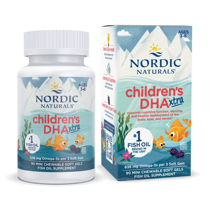 Childrens DHA XTRA mini softgel - Nordic Naturals
