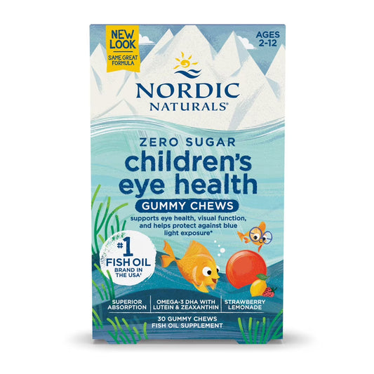 Children's Eye Health Zero Sugar Gummy Chews - Nordic Naturals