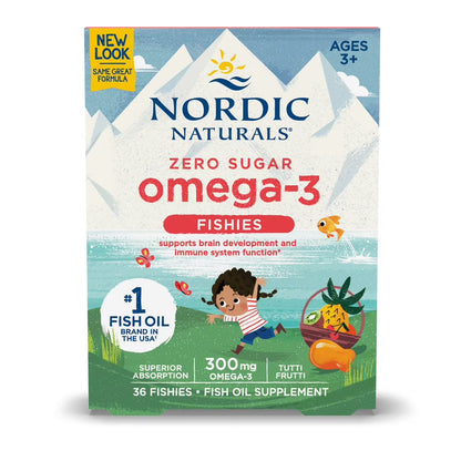 Omega 3 Zero Sugar Fishies - Nordic Naturals