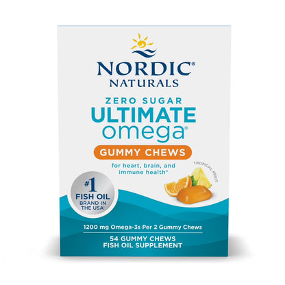 Ultimate Omega Zero Sugar Gummy Chews - Nordic Naturals