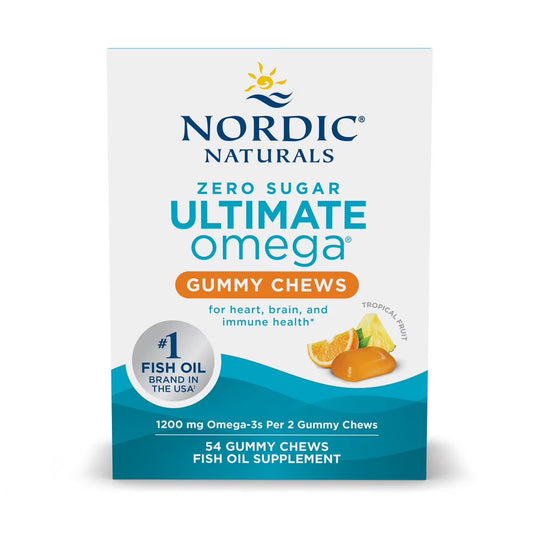 Ultimate Omega Zero Sugar Gummy Chews - Nordic Naturals