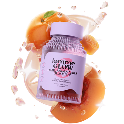 GLOW Hair Skin & Nails Gummies - Lemme