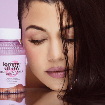 GLOW Hair Skin & Nails Gummies - Lemme