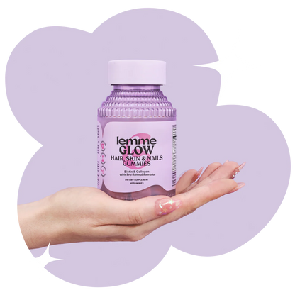 GLOW Hair Skin & Nails Gummies - Lemme