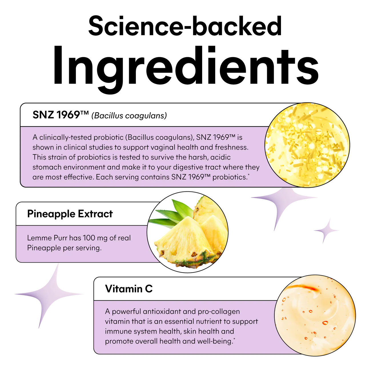 PURR Vaginal Probiotic Gummies - Lemme