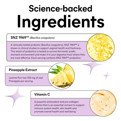 PURR Vaginal Probiotic Gummies - Lemme