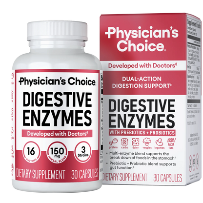 Enzimas Digestivas con Probióticos + Probióticos - Physician's Choice