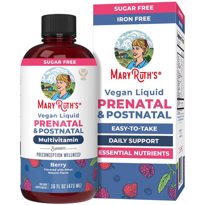 Líquido Vegano PreNatal y PostNatal - Mary Ruth's
