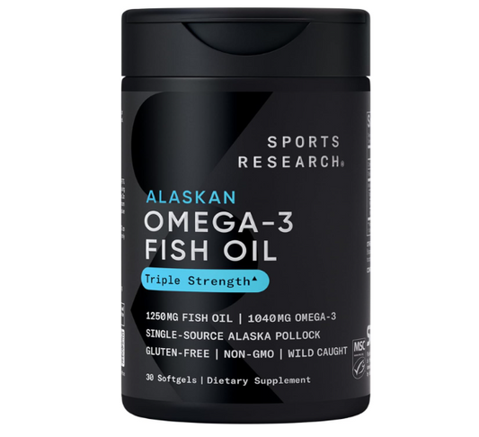 Omega 3 Fish Oil Triple Strength - Sports Research