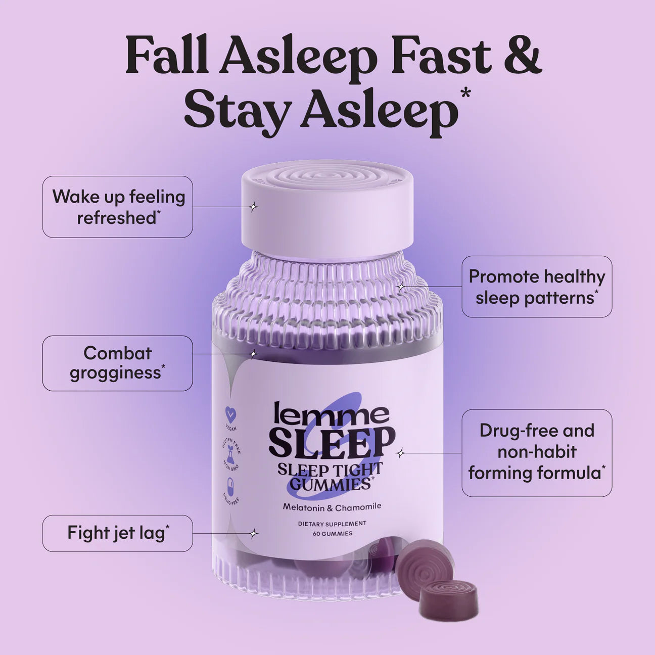 SLEEP Sleep Tight Gummies - Lemme