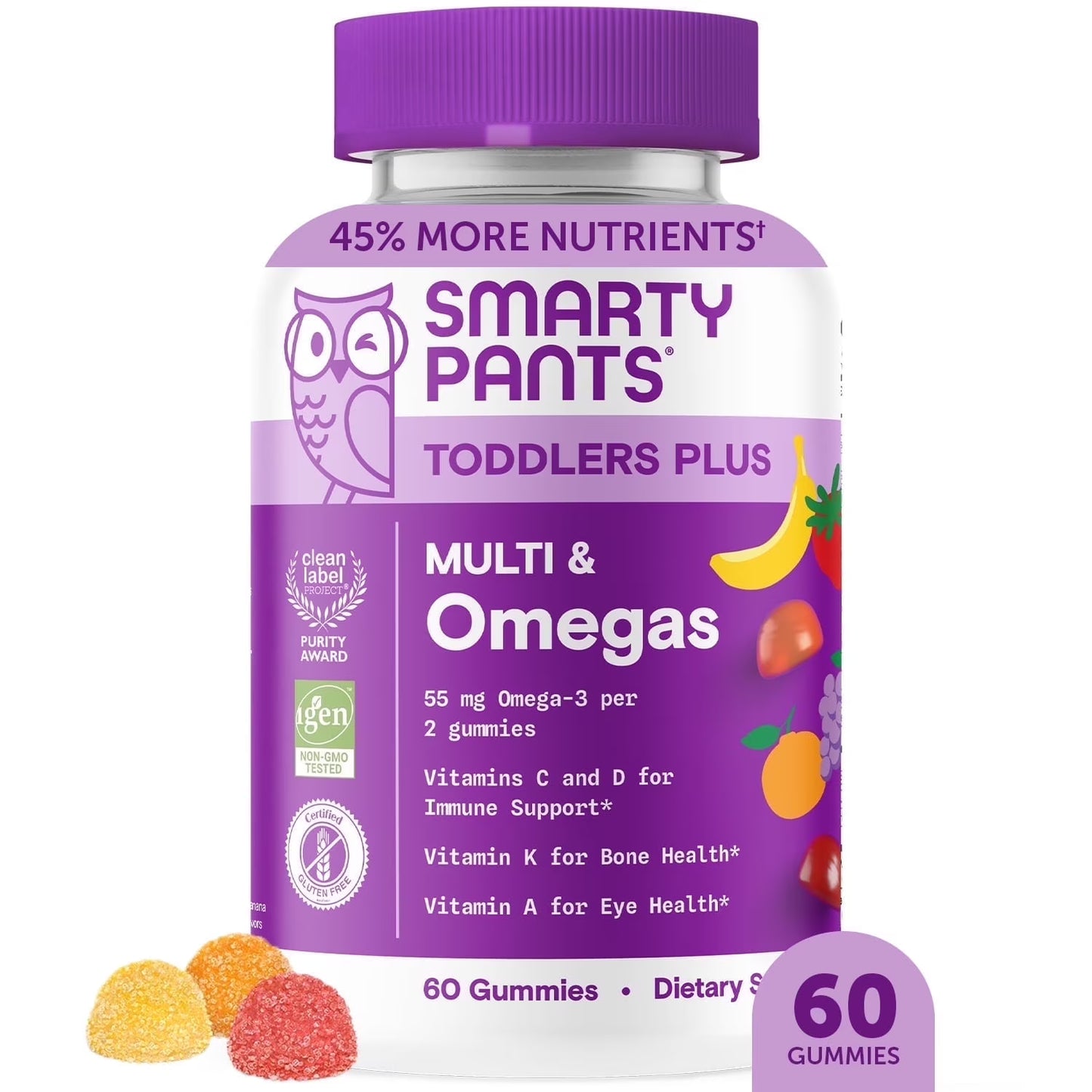 Toddlers Plus Multi & Omegas - Smarty Pants