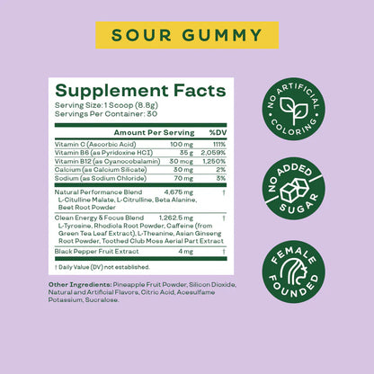 High Energy Pre-workout - Bloom