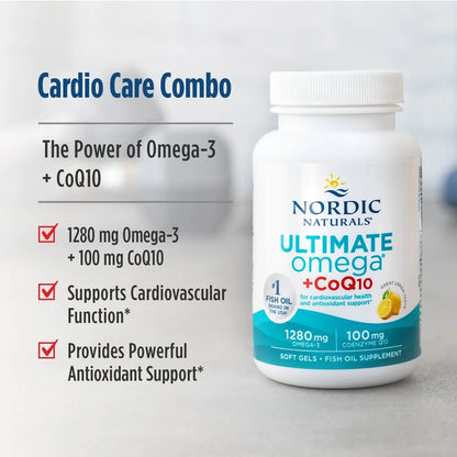 Ultimate Omega + CoQ10 - Nordic Naturals