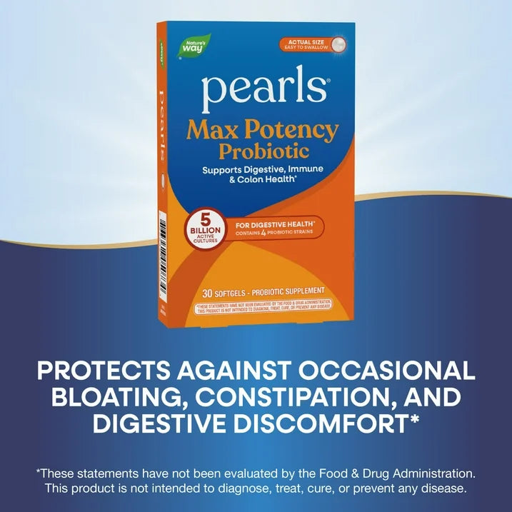 Pearls Max Potency Probiotics - Nature's Way