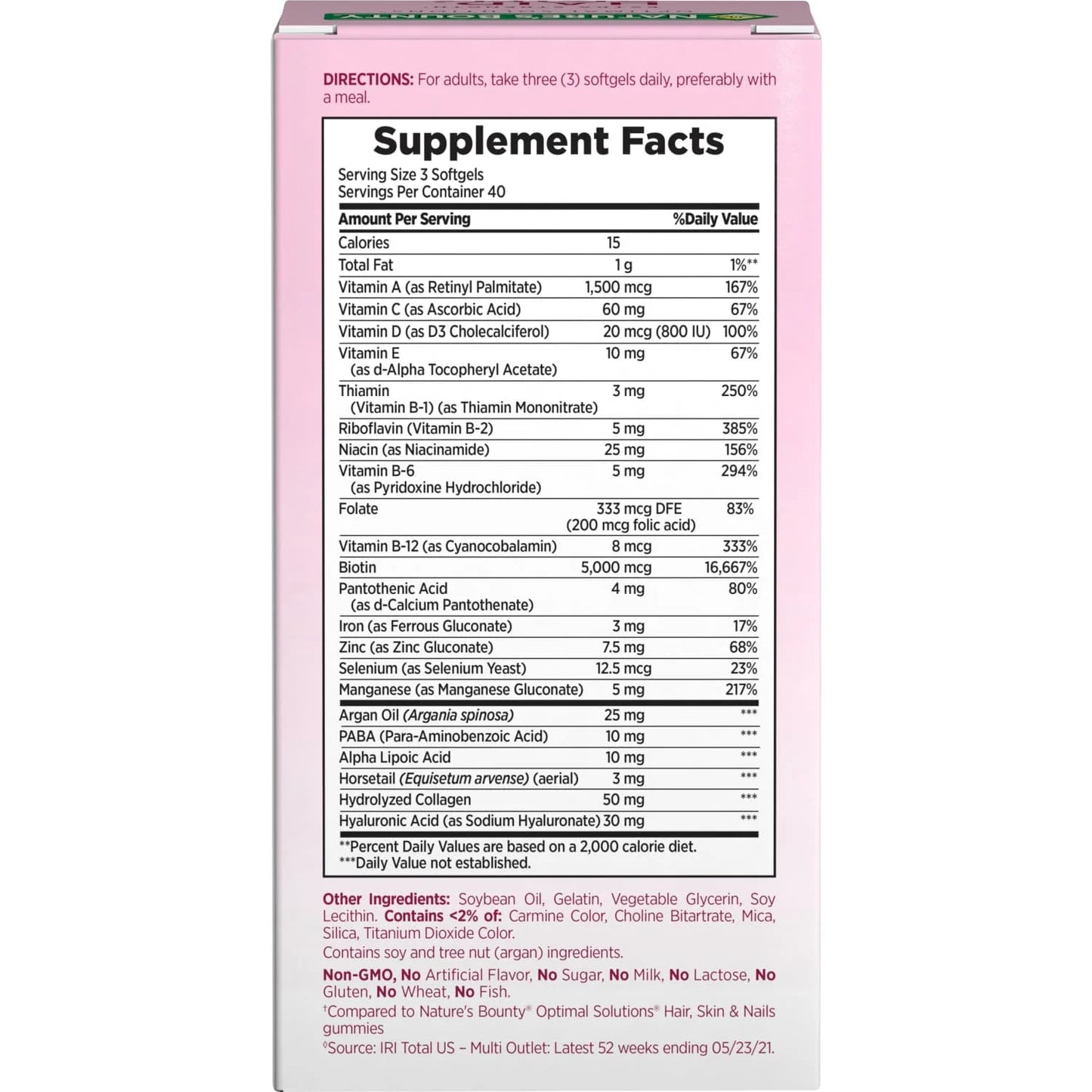 Hair Skin Nails - Softgel