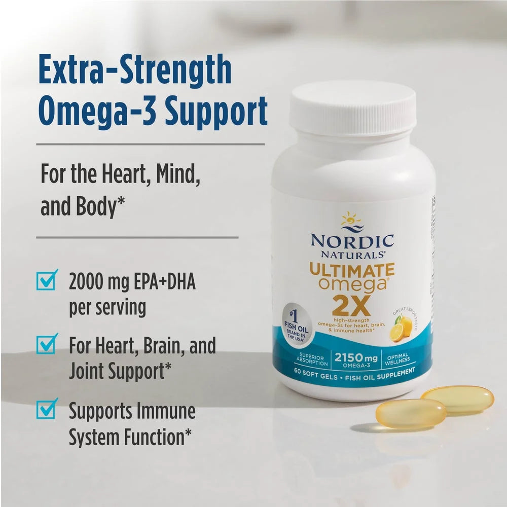 Ultimate Omega 2x - Nordic Naturales