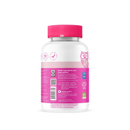 SmartyPants Teen Gomitas Multivitamínicas para Adolescentes con D3, C y B12 - 60 Unidades