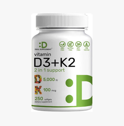 D3 + K2 (2 en 1 support) - Deal Supplement