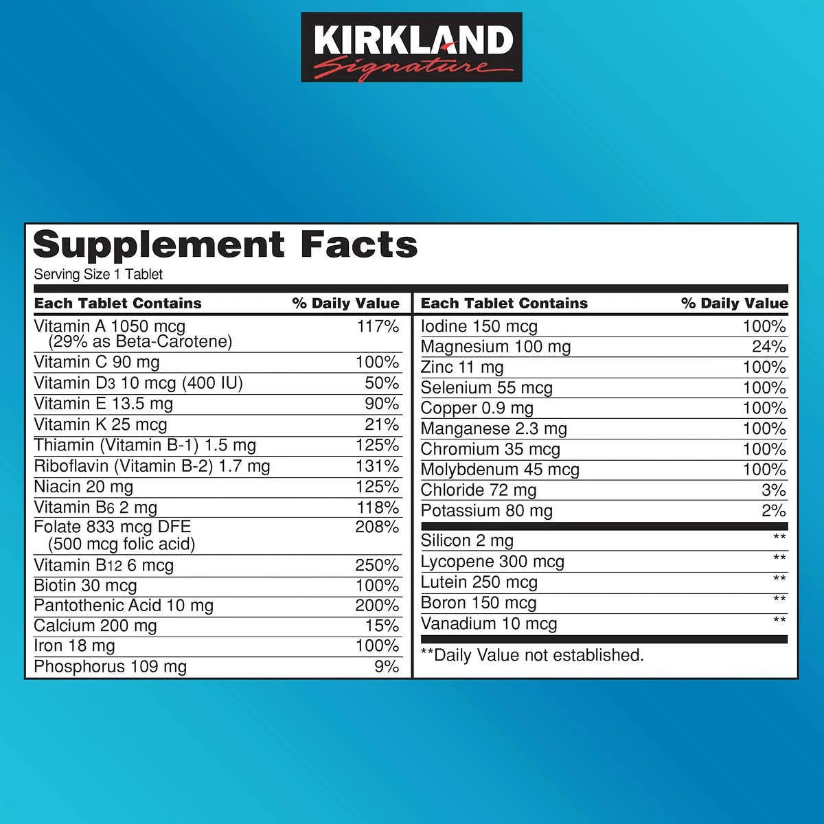 Daily Multi - Kirkland