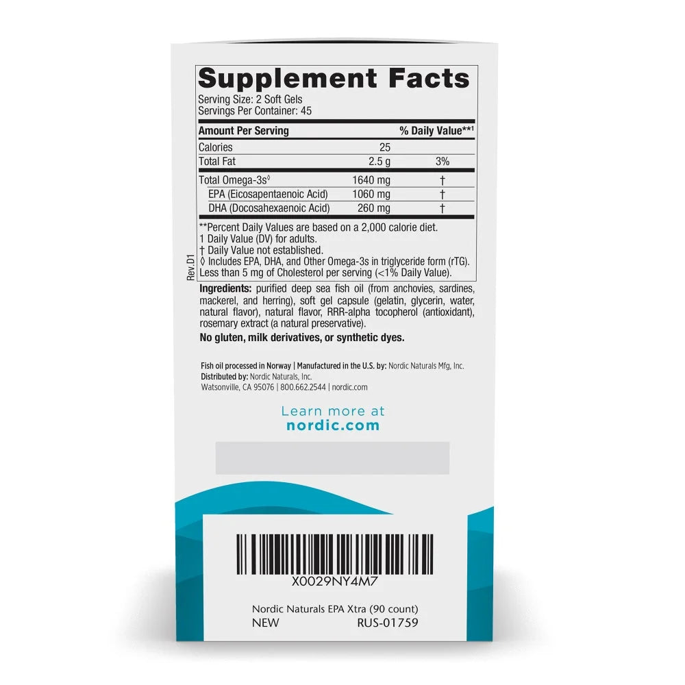 EPA Xtra - Nordic Naturals