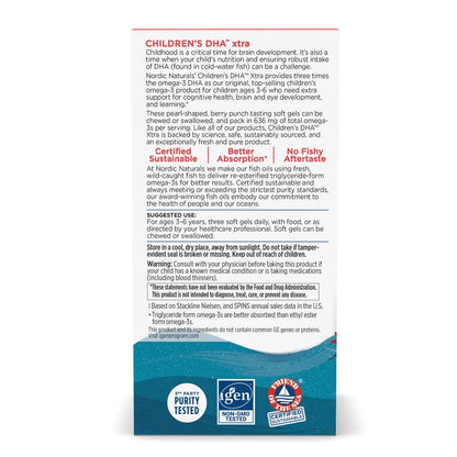 Childrens DHA XTRA mini softgel - Nordic Naturals