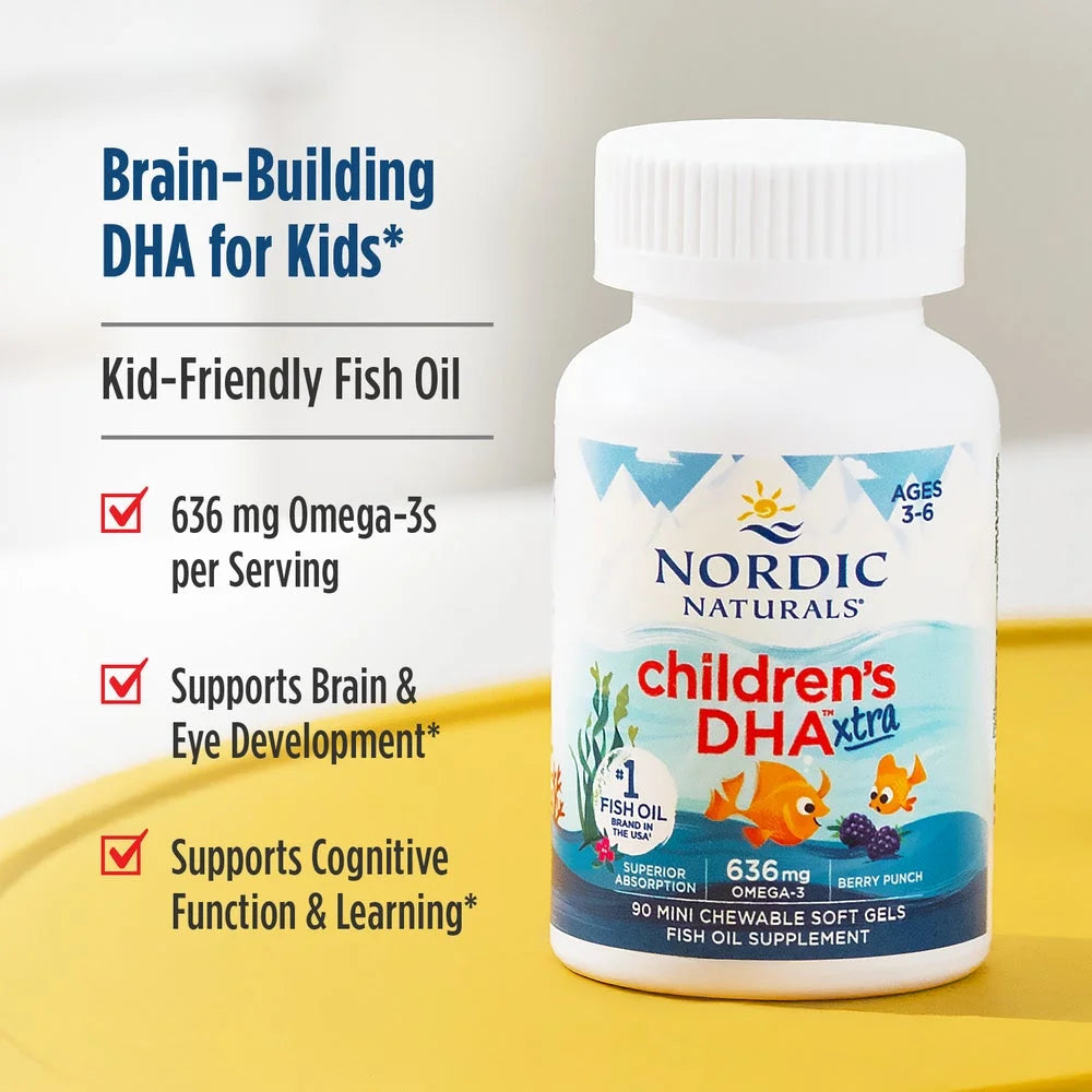 Childrens DHA XTRA mini softgel - Nordic Naturals