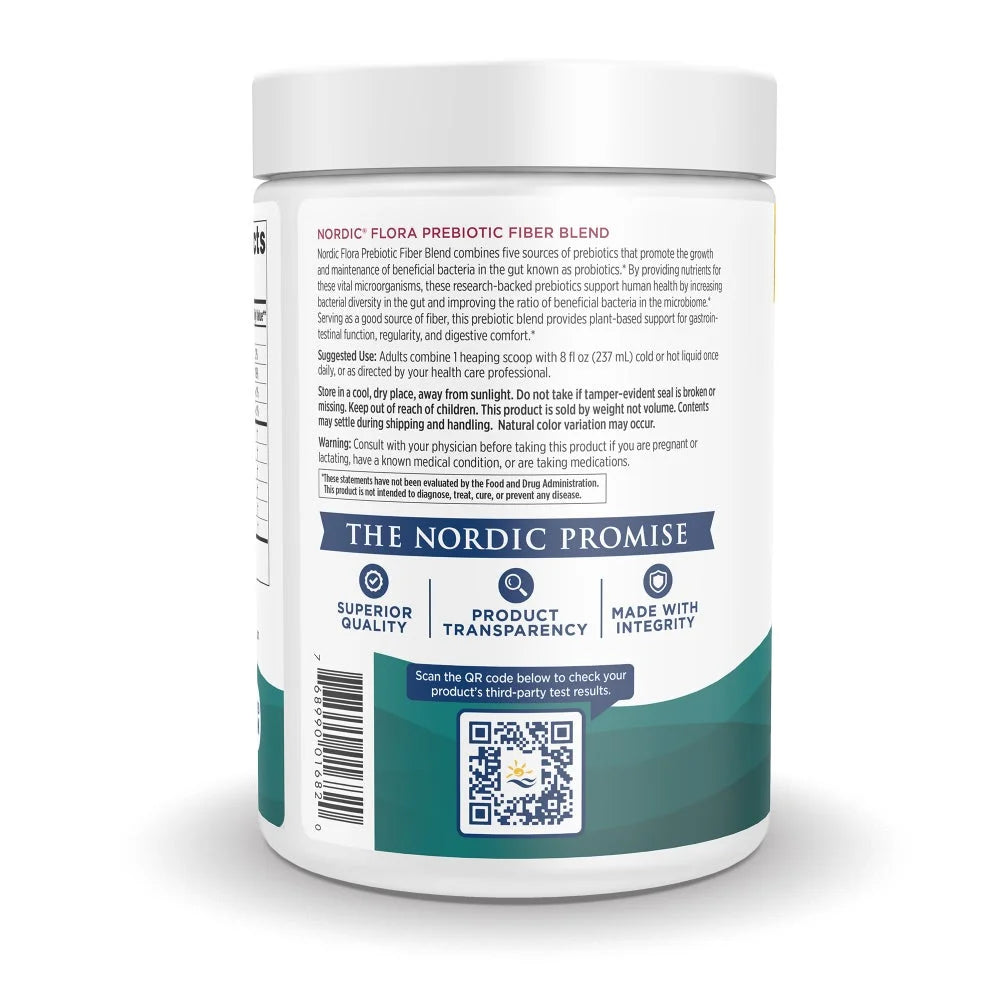Nordic Flora Prebiotic Fiber Blend - Nordic Naturals