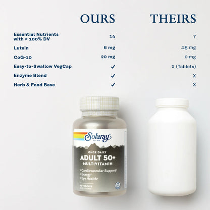 Adult 50+ Multivitamin - Solaray