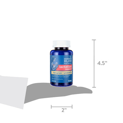 Apoyo a la Lactancia PostNatal (Fenogreco+Probioticos) - Mommy's Bliss