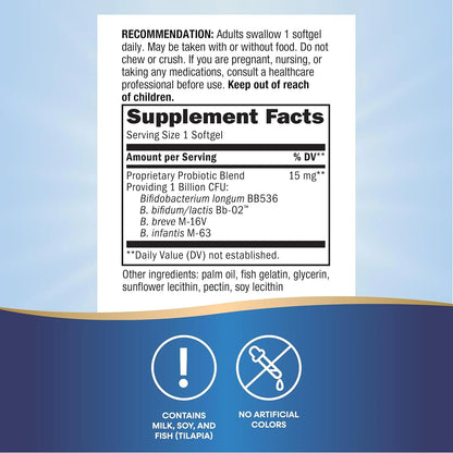 Pearls Adult 50+ Probiotic - Nature's Way