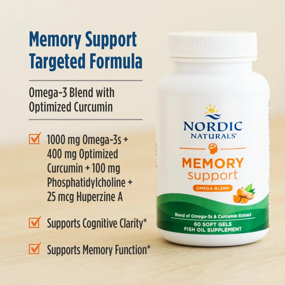 Memoria Support (Omega Blend) - Nordic Naturals