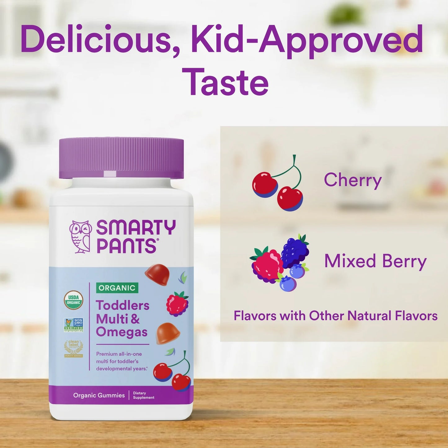 Toddlers Plus Multi & Omegas - Smarty Pants