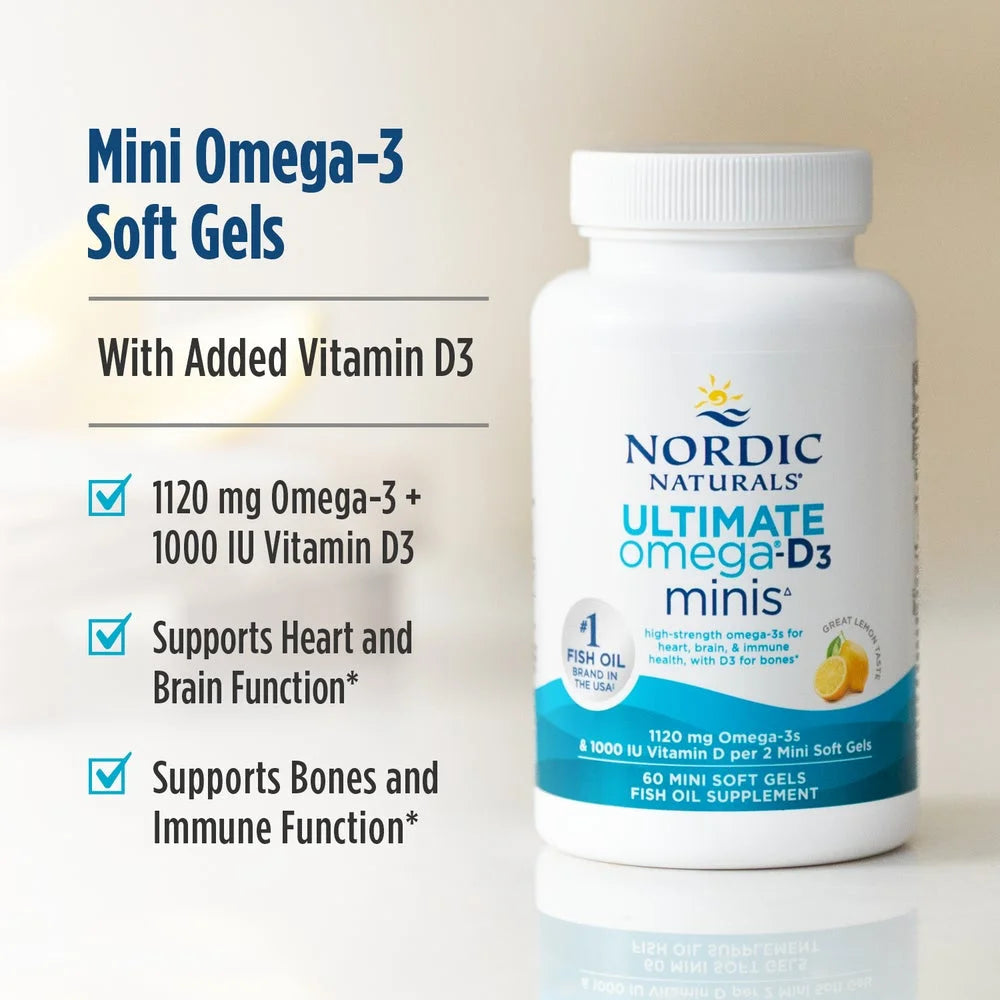 Ultimate Omega D3 minis - Nordic Naturals