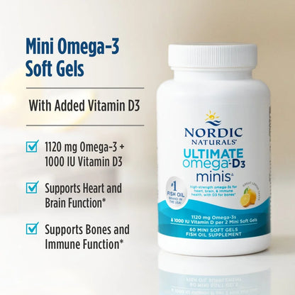 Ultimate Omega D3 minis - Nordic Naturals