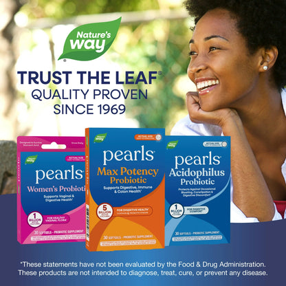 Pearls Max Potency Probiotics - Nature's Way