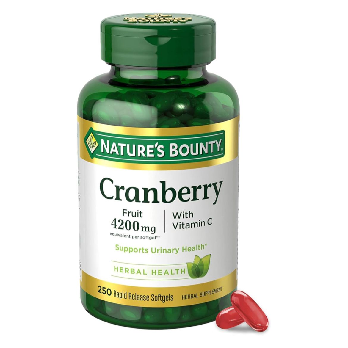 Cranberry 4200mg con Vitamina C - Nature's Bounty