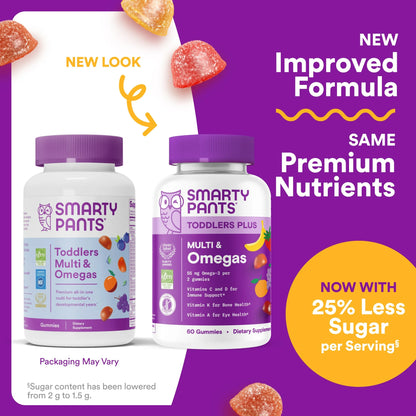 Toddlers Plus Multi & Omegas - Smarty Pants