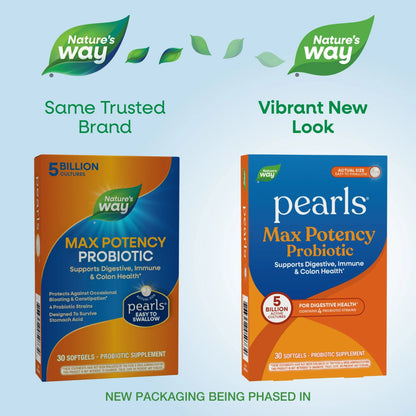 Pearls Max Potency Probiotics - Nature's Way