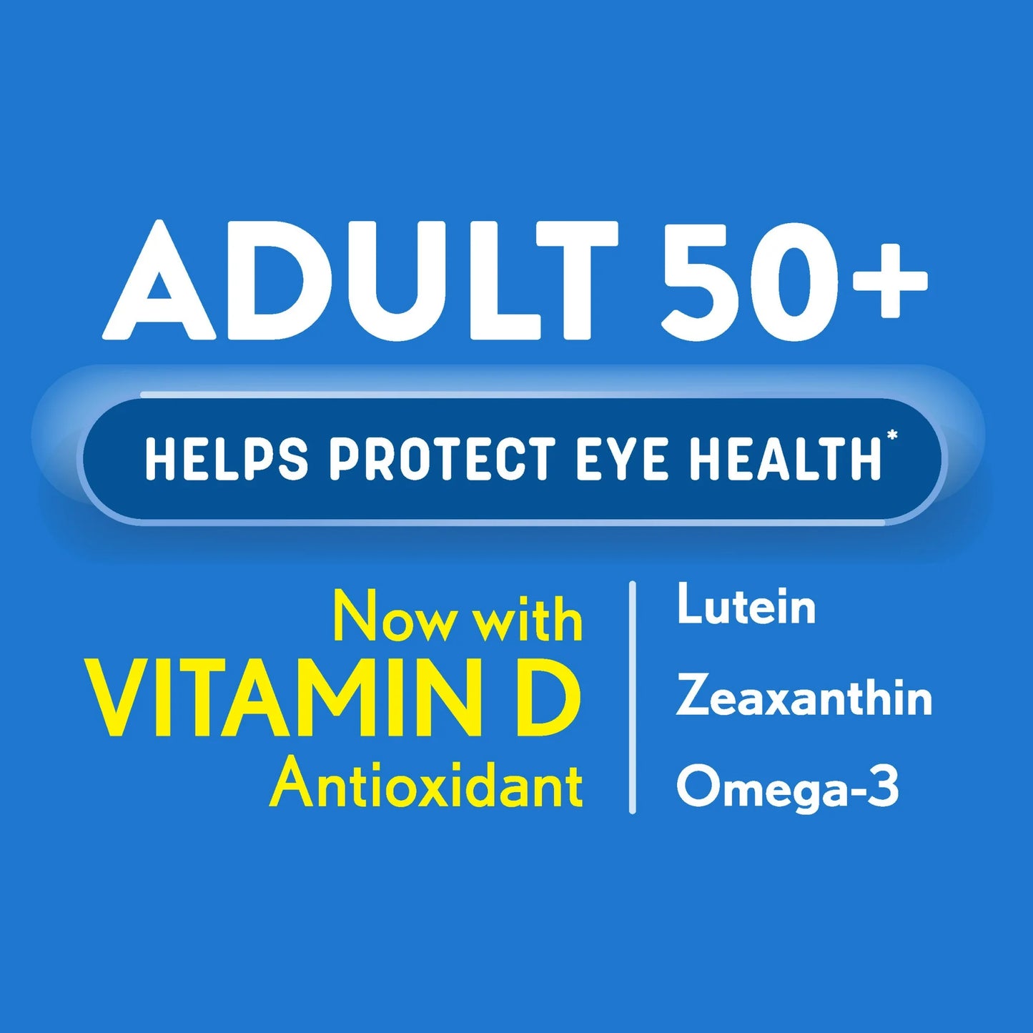 Ocuvite Adulto 50+ (Luteína, Zeaxantina y Omega 3) - Ocuvite