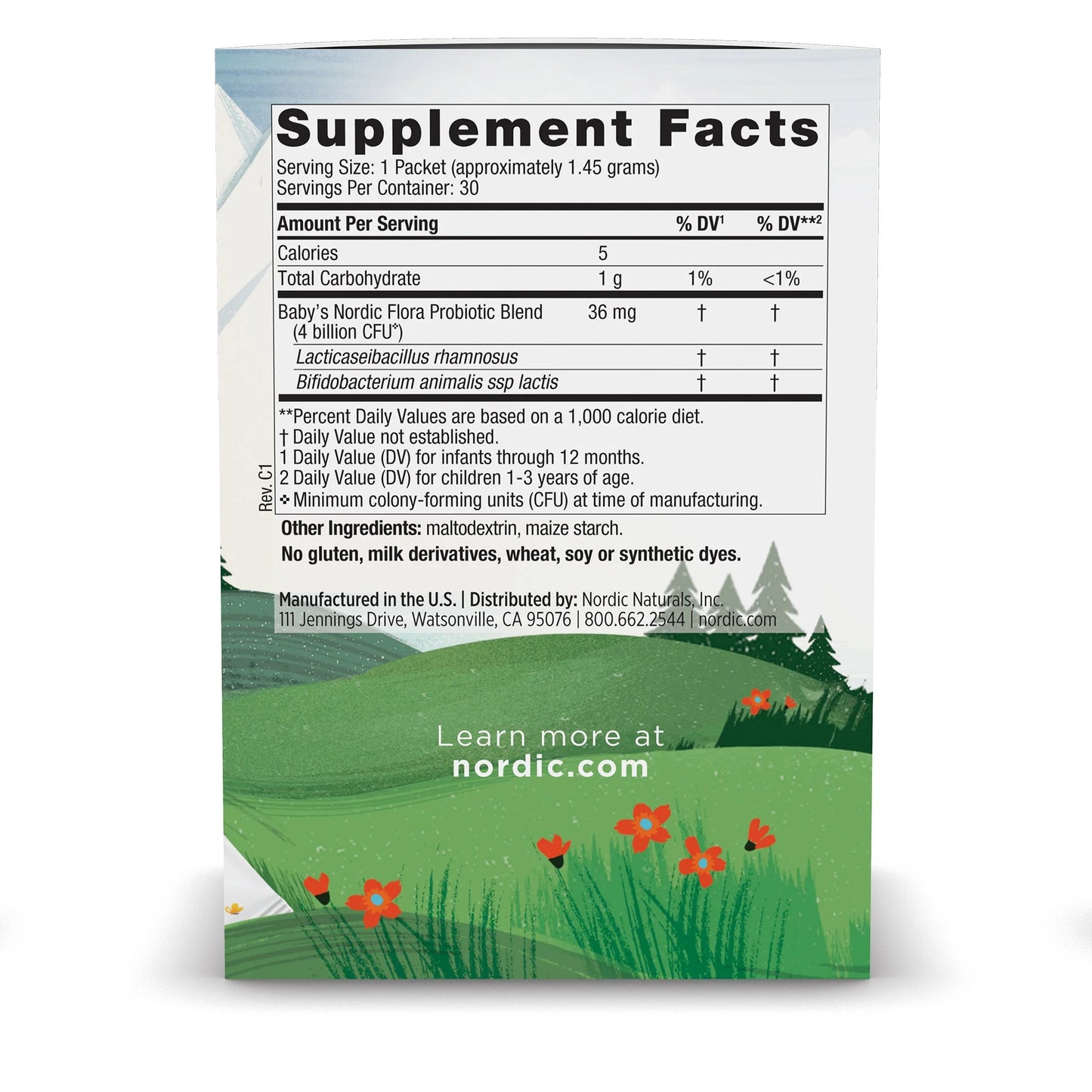 Baby's Probiotic En Polvo - Nordic Naturals