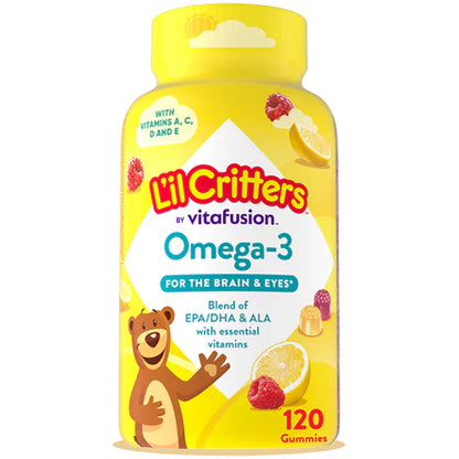 Omega-3 (EPA, DHA y ALA) - L'il Critters