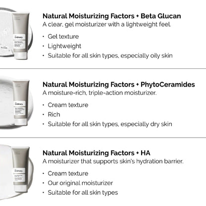 Natural Moisturizing Factors + HA - The Ordinary