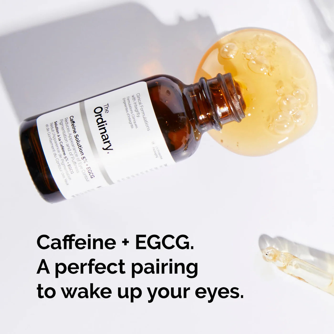 Caffeine 5% + EGCG Depuffing Eye Serum - The Ordinary