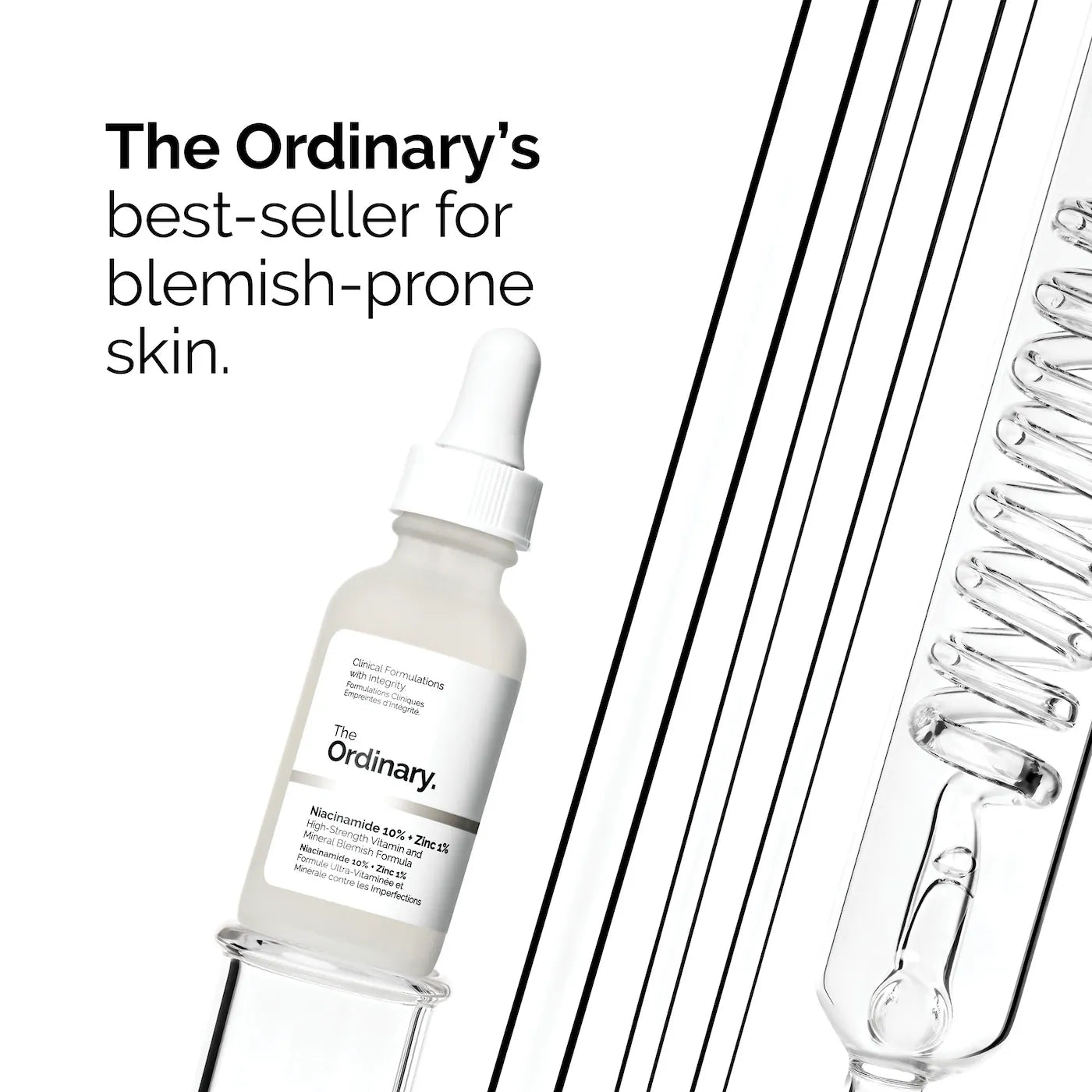 Niacinamide 10% + Zinc 1% Oil Control Serum - The Ordinary