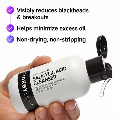 Salicylic Acid Acne + Blackhead Cleanser - The Inkey List