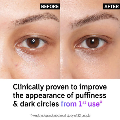 Caffeine De-puffing + Dark Circle Eye Cream - The Inkey List