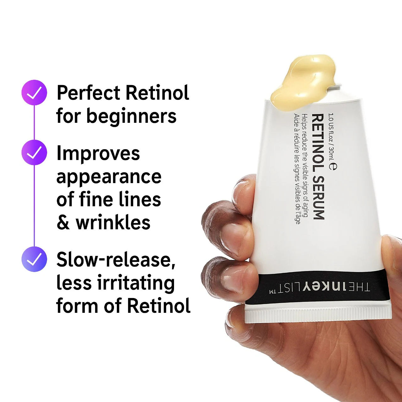 Retinol Fine Lines and Wrinkles Serum - The Inkey List