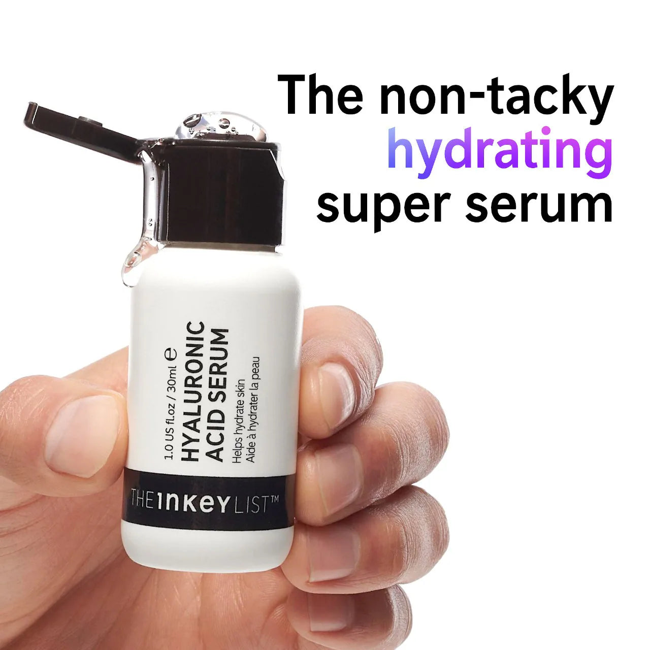 Hyaluronic Acid (HA) Hydrating Face Serum - The Inkey List